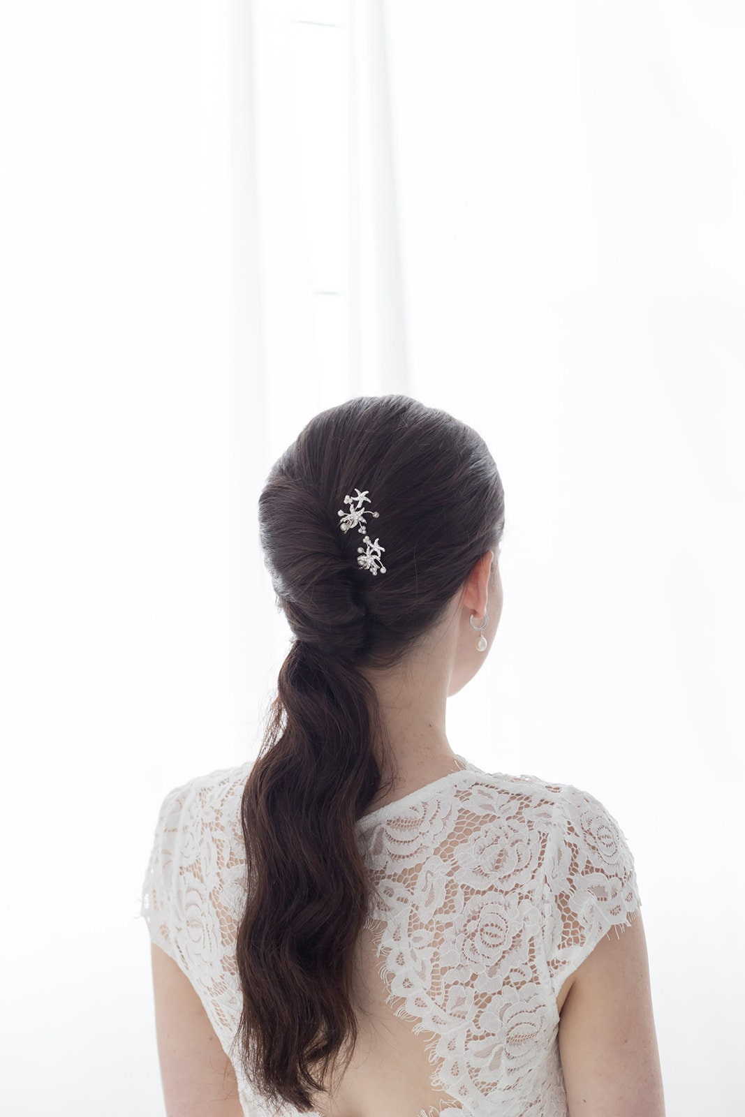 Bayley Bridal Wedding Starfish Hair Pin Set of 2