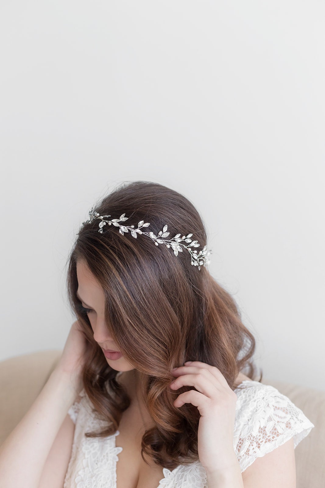 Marcella Pearl Wedding Headband