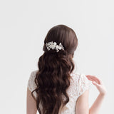 Rose Petals Flower Comb