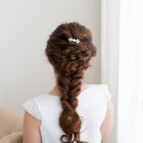 Amanda Crystal and Pearl Wedding Comb