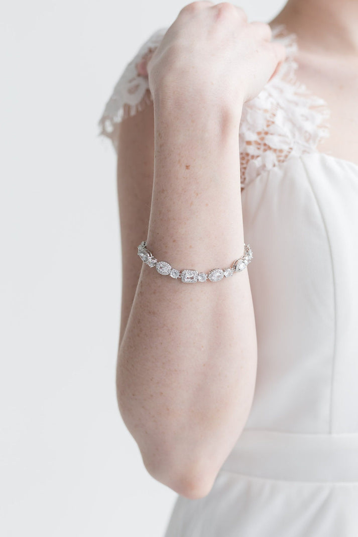 Cassie Bridal Bracelet