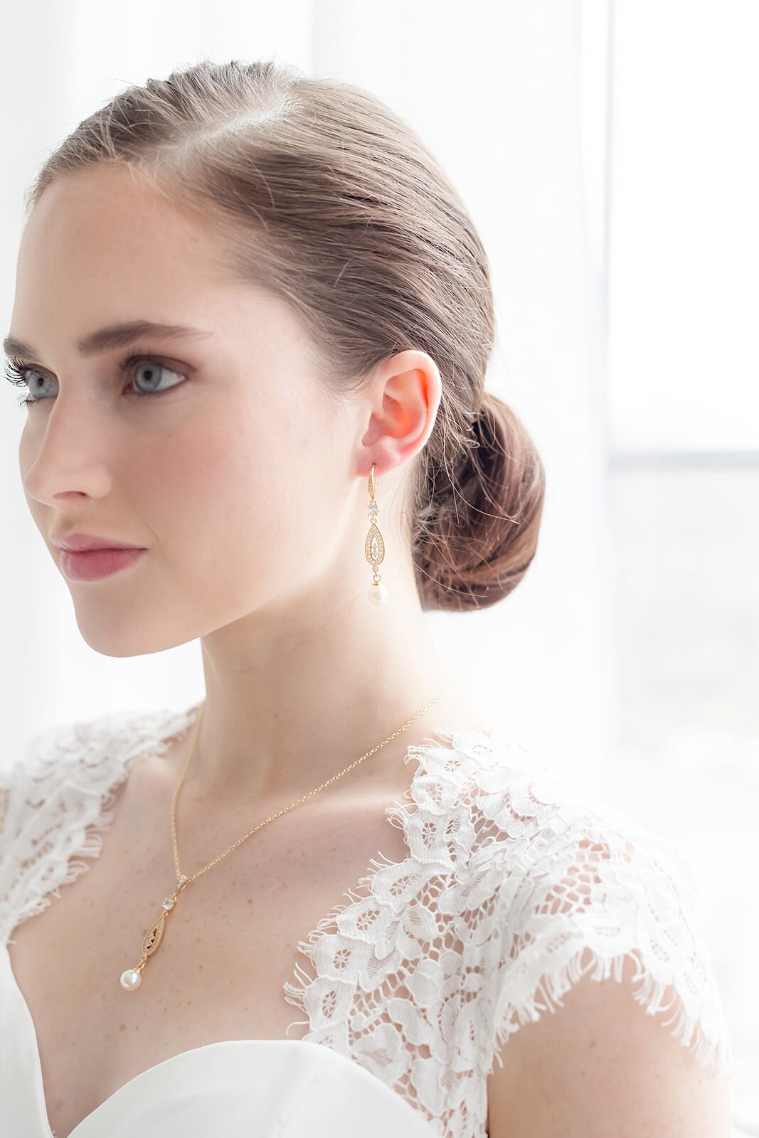 Chloe Necklace and Earrings Set