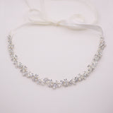 Flora Silver Headband
