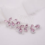 Carla Pink Wedding Comb